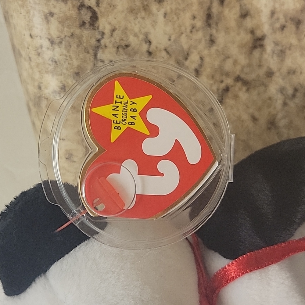 Rare "Fortune" panda Ty Beanie Baby - Picture 4 of 5